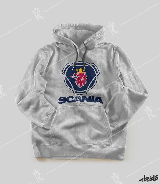 سویشرت ملانژ لوگو اسکانیا SCANIA